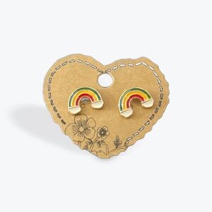 Rainbow Stud Earrings